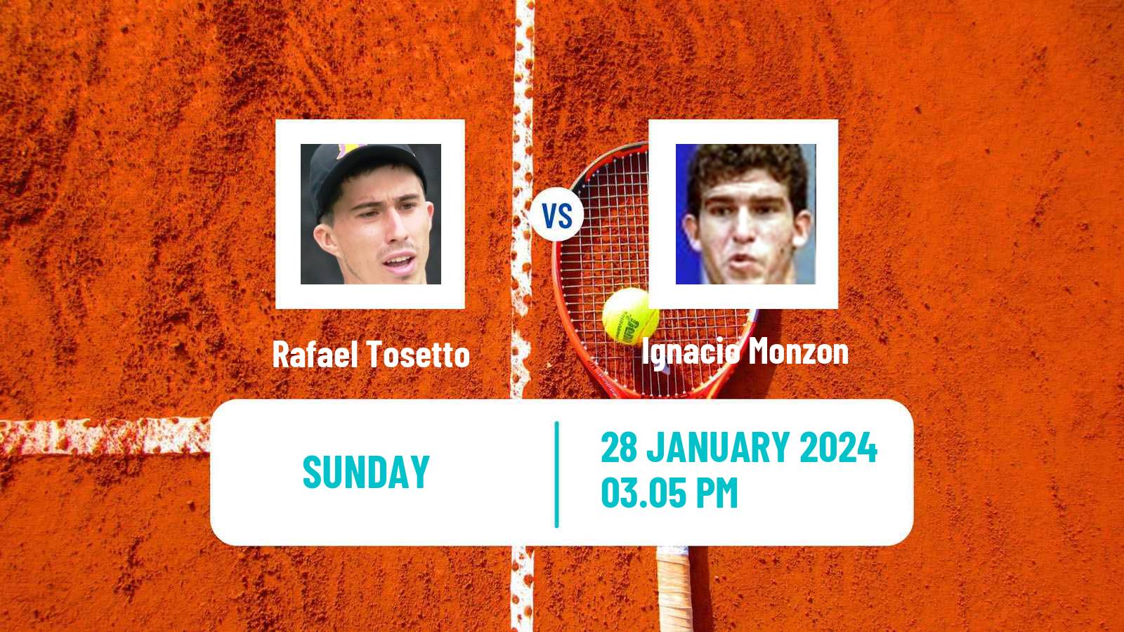 Tennis Piracicaba Challenger Men Rafael Tosetto - Ignacio Monzon