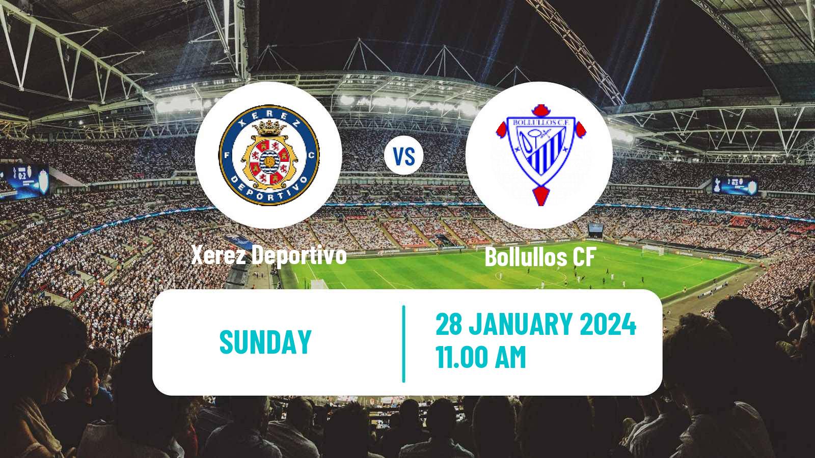 Soccer Spanish Tercera RFEF - Group 10 Xerez Deportivo - Bollullos