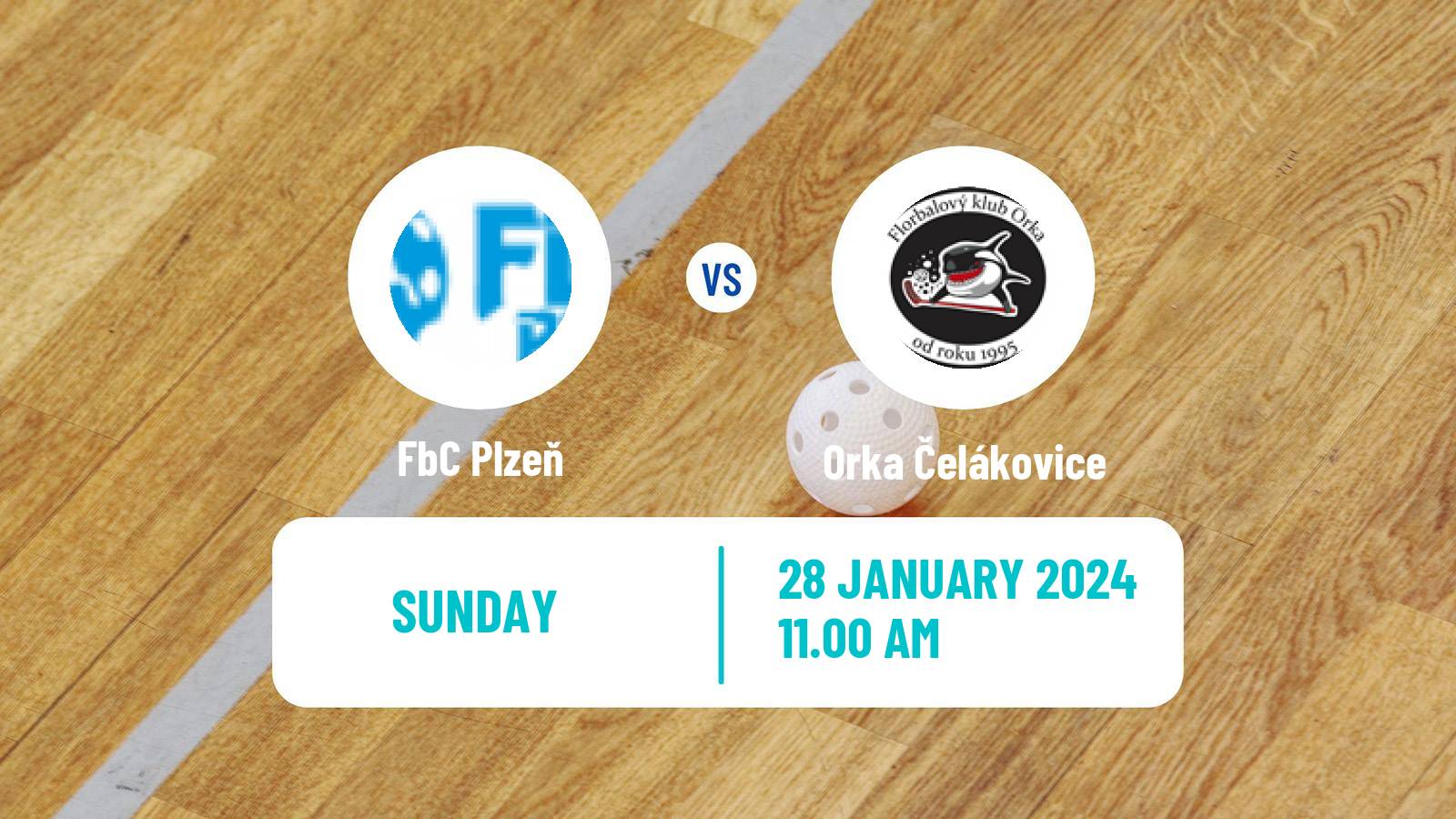 Floorball Czech 1 Liga Floorball Plzeň - Orka Stará Boleslav
