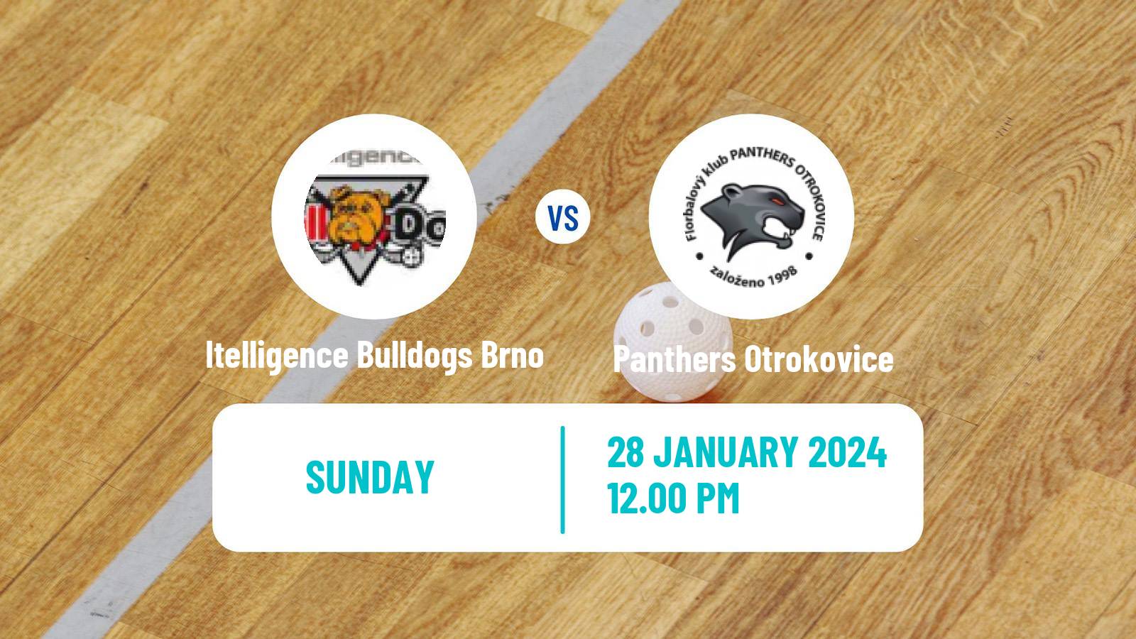 Floorball Czech 1 Liga Floorball Itelligence Bulldogs Brno - Panthers Otrokovice