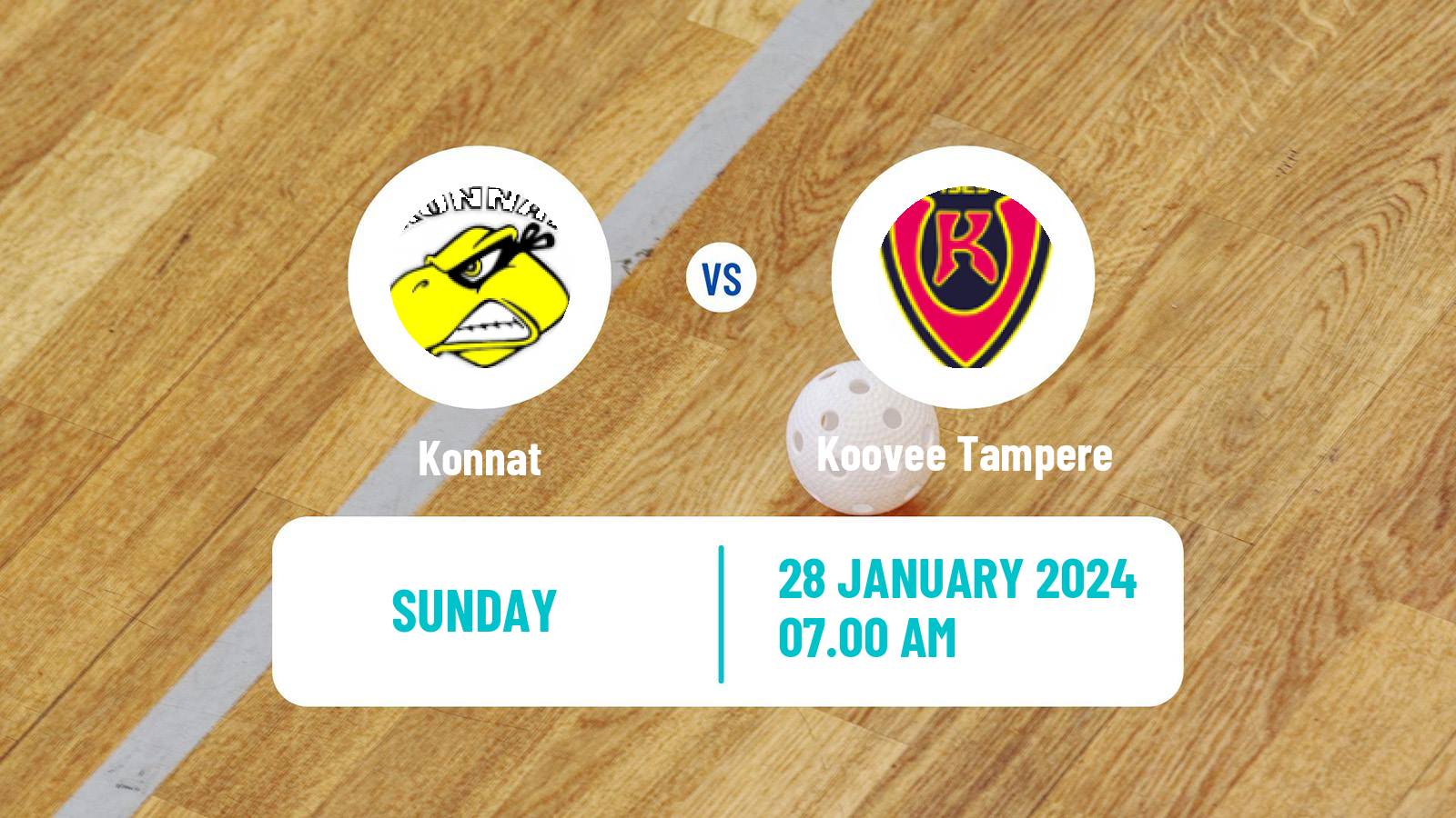 Floorball Finnish Divari Konnat - Koovee Tampere