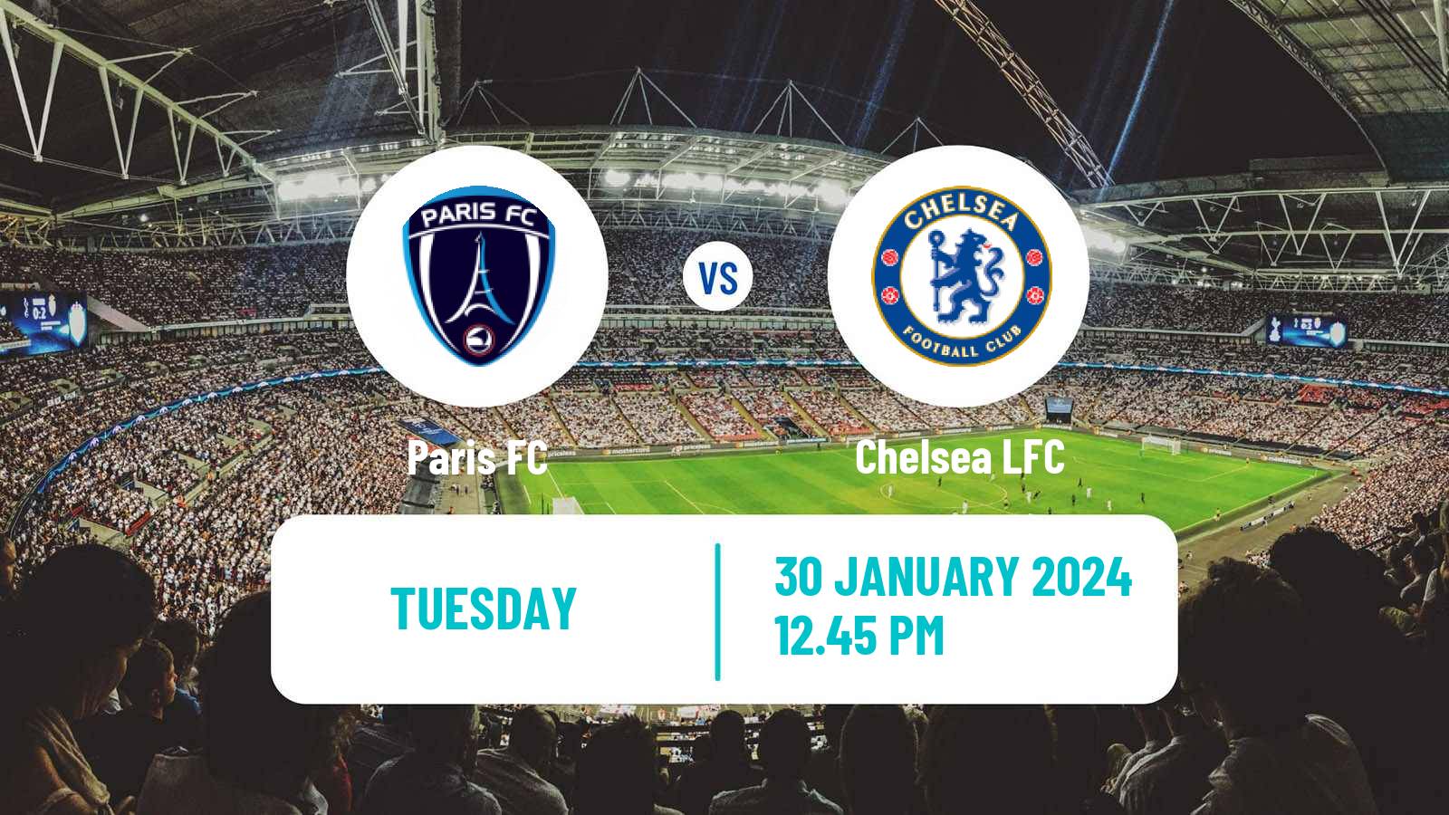 Soccer UEFA Champions League Women Paris FC - Chelsea