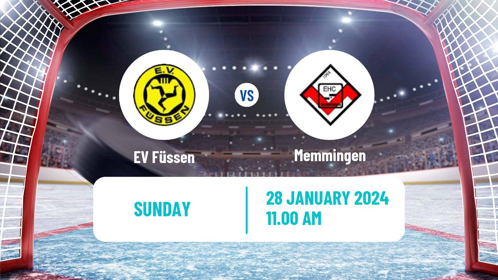 Hockey German Oberliga South Hockey Füssen - Memmingen