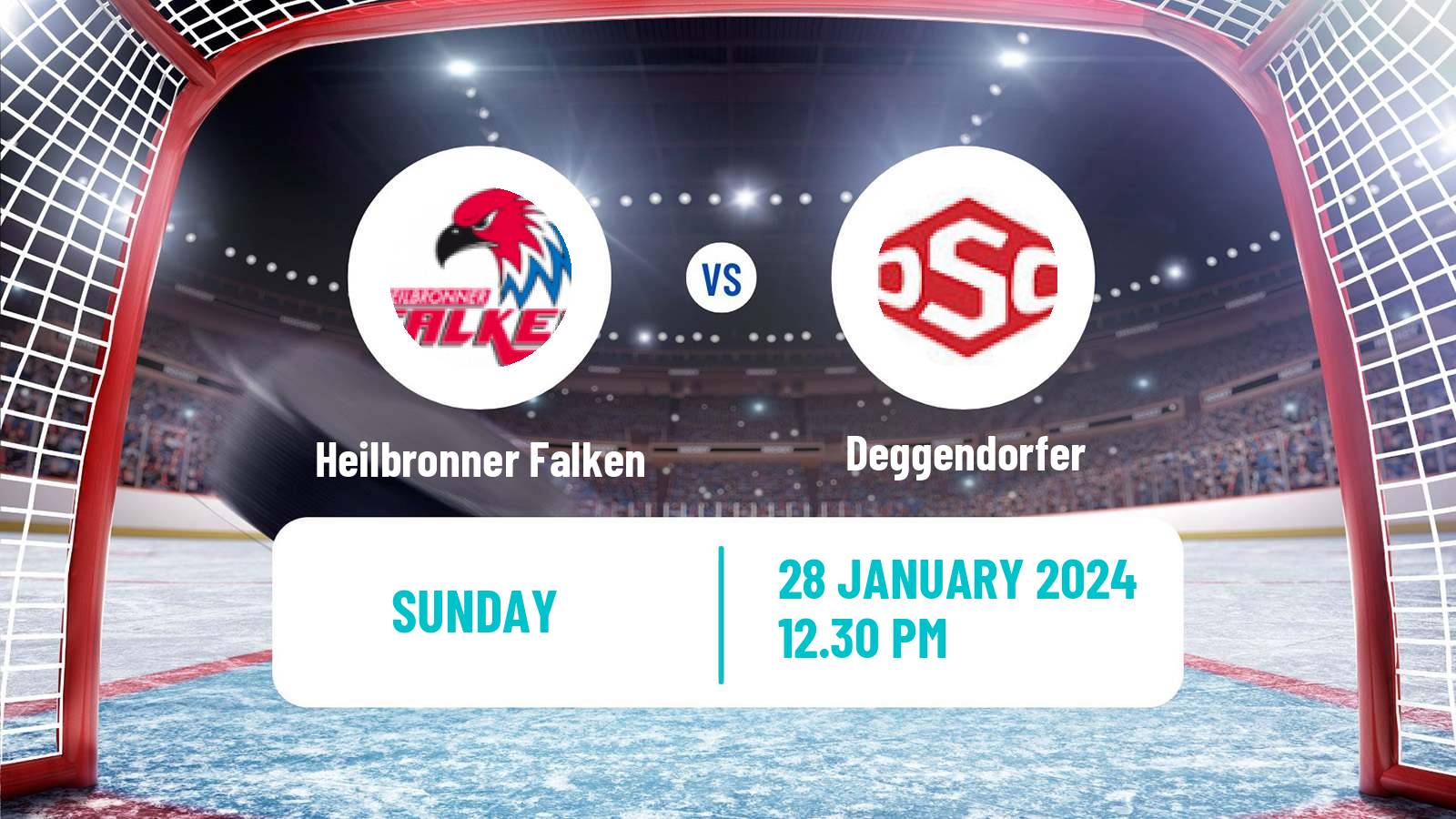 Hockey German Oberliga South Hockey Heilbronner Falken - Deggendorfer