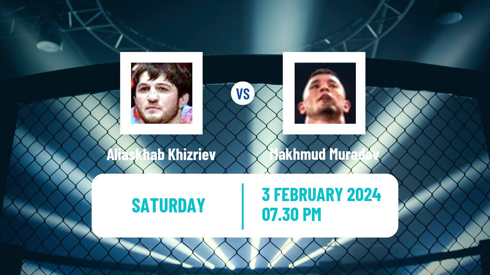 MMA Middleweight UFC Men Aliaskhab Khizriev - Makhmud Muradov