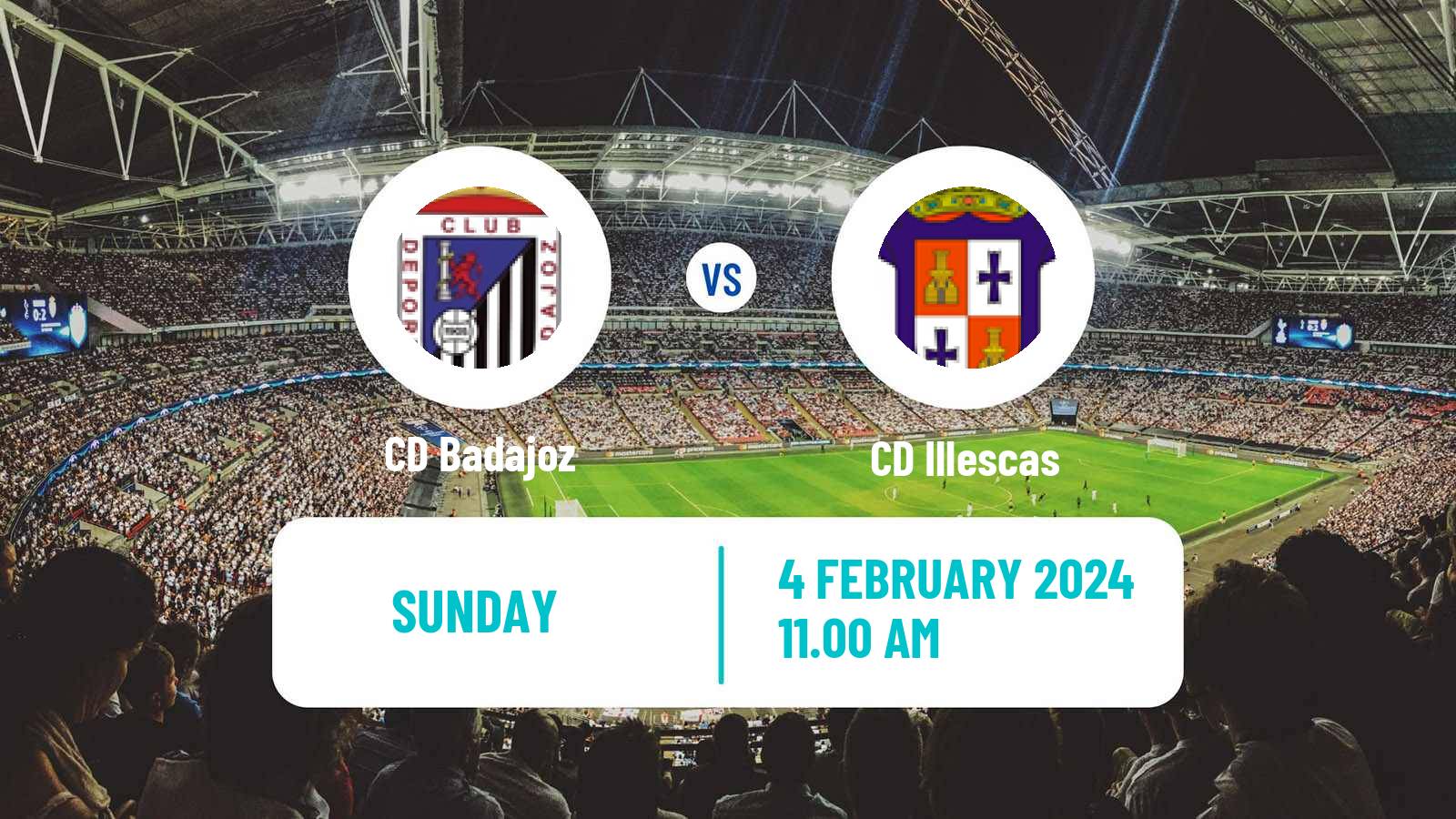 Soccer Spanish Segunda RFEF - Group 5 Badajoz - Illescas