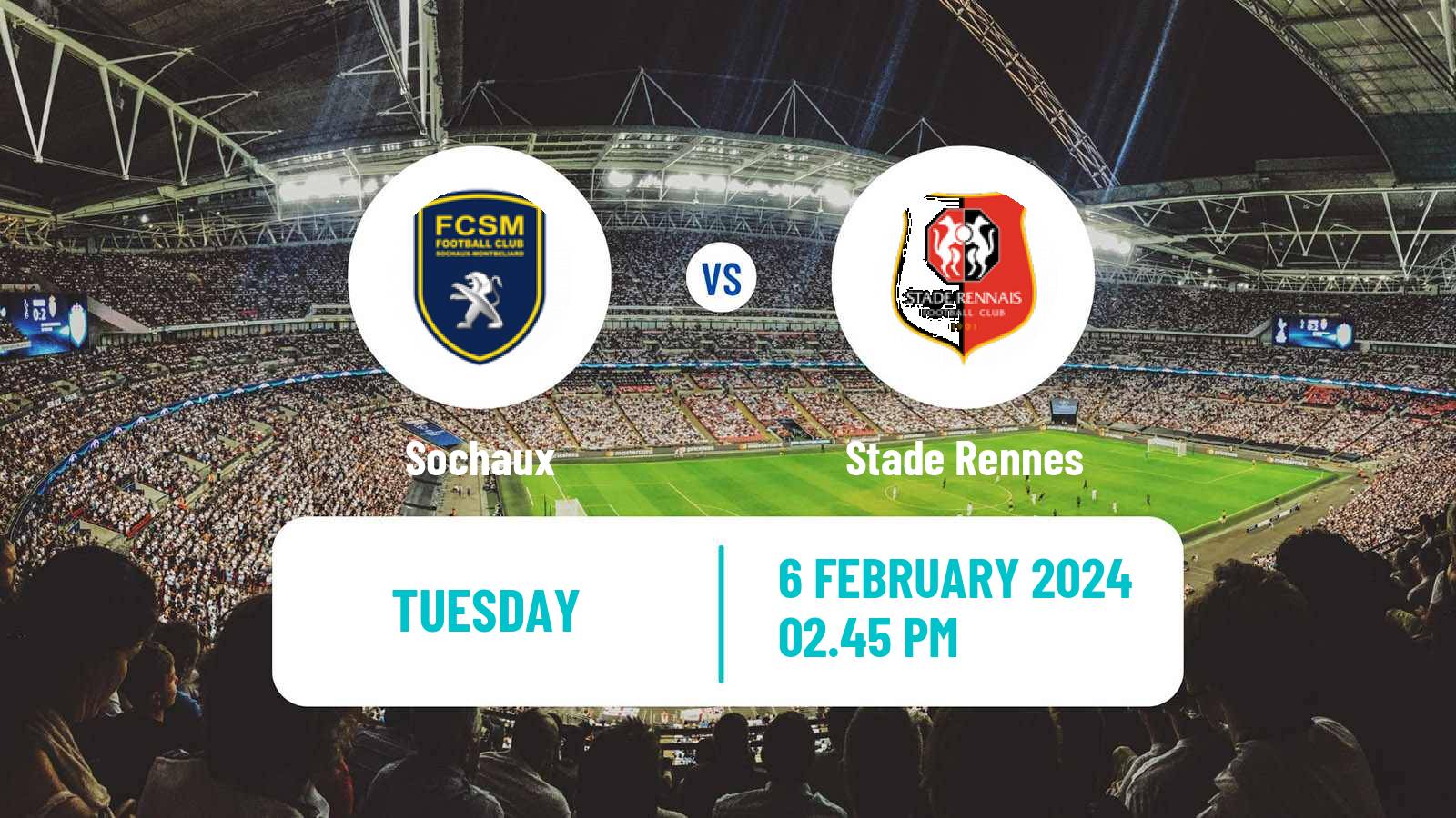 Soccer Coupe De France Sochaux - Rennes