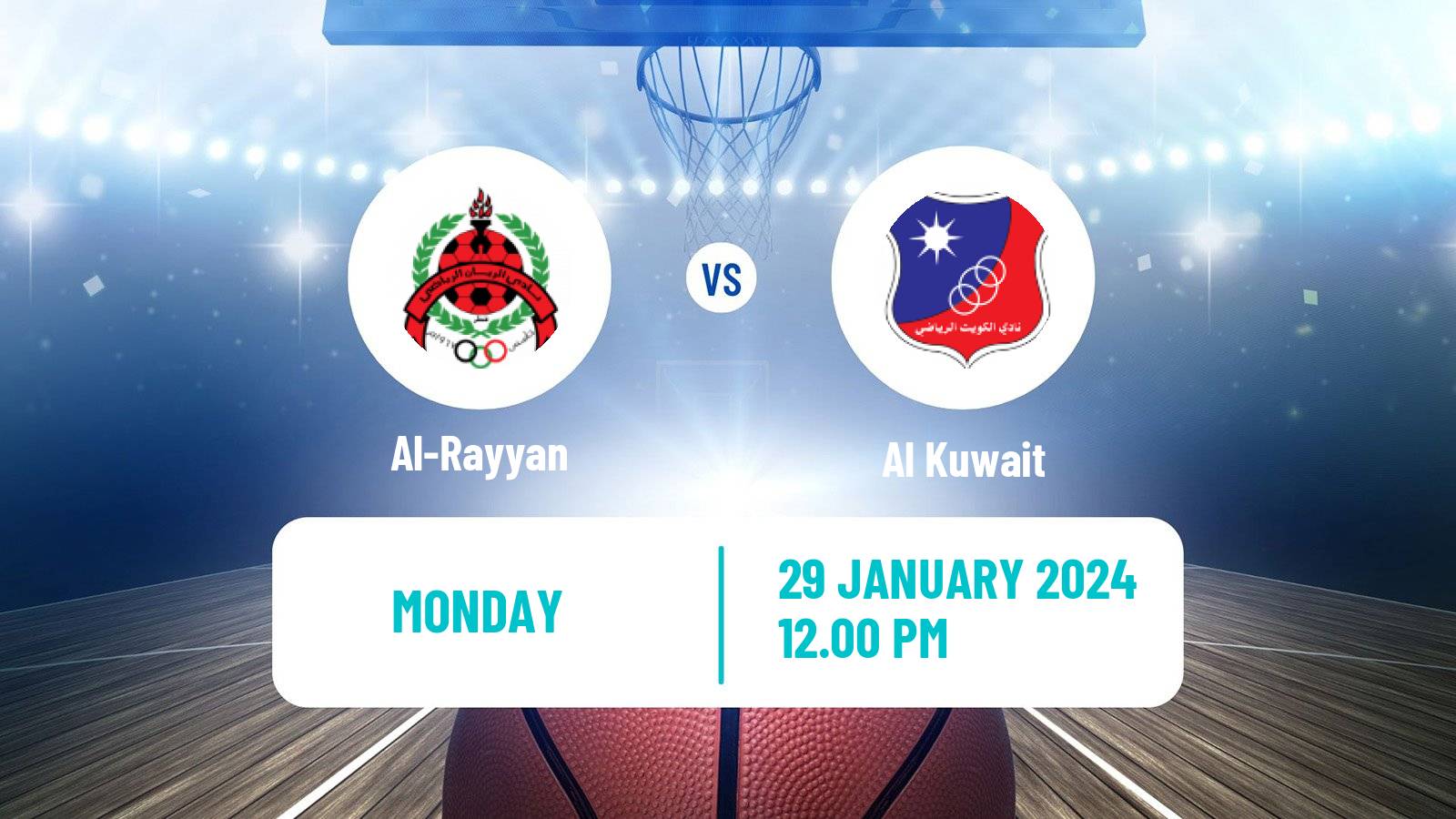 Basketball WASL Basketball Al-Rayyan - Al Kuwait