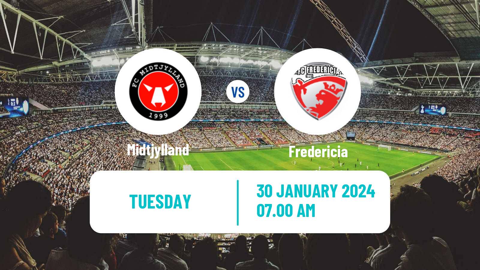 Soccer Club Friendly Midtjylland - Fredericia