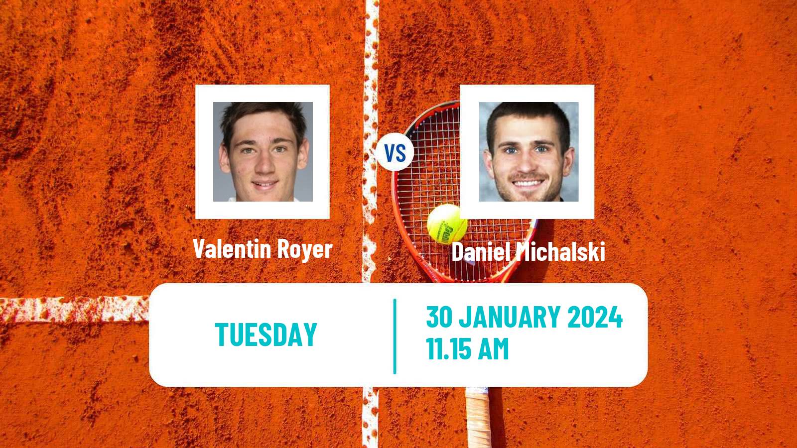 Tennis Koblenz Challenger Men Valentin Royer - Daniel Michalski