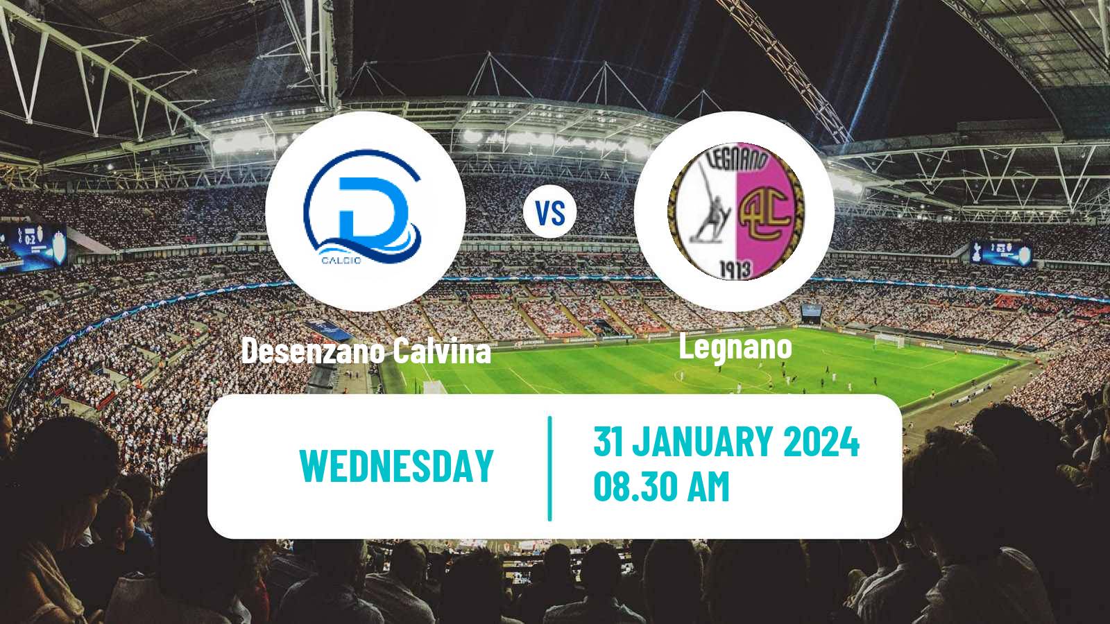 Soccer Italian Serie D - Group B Desenzano Calvina - Legnano