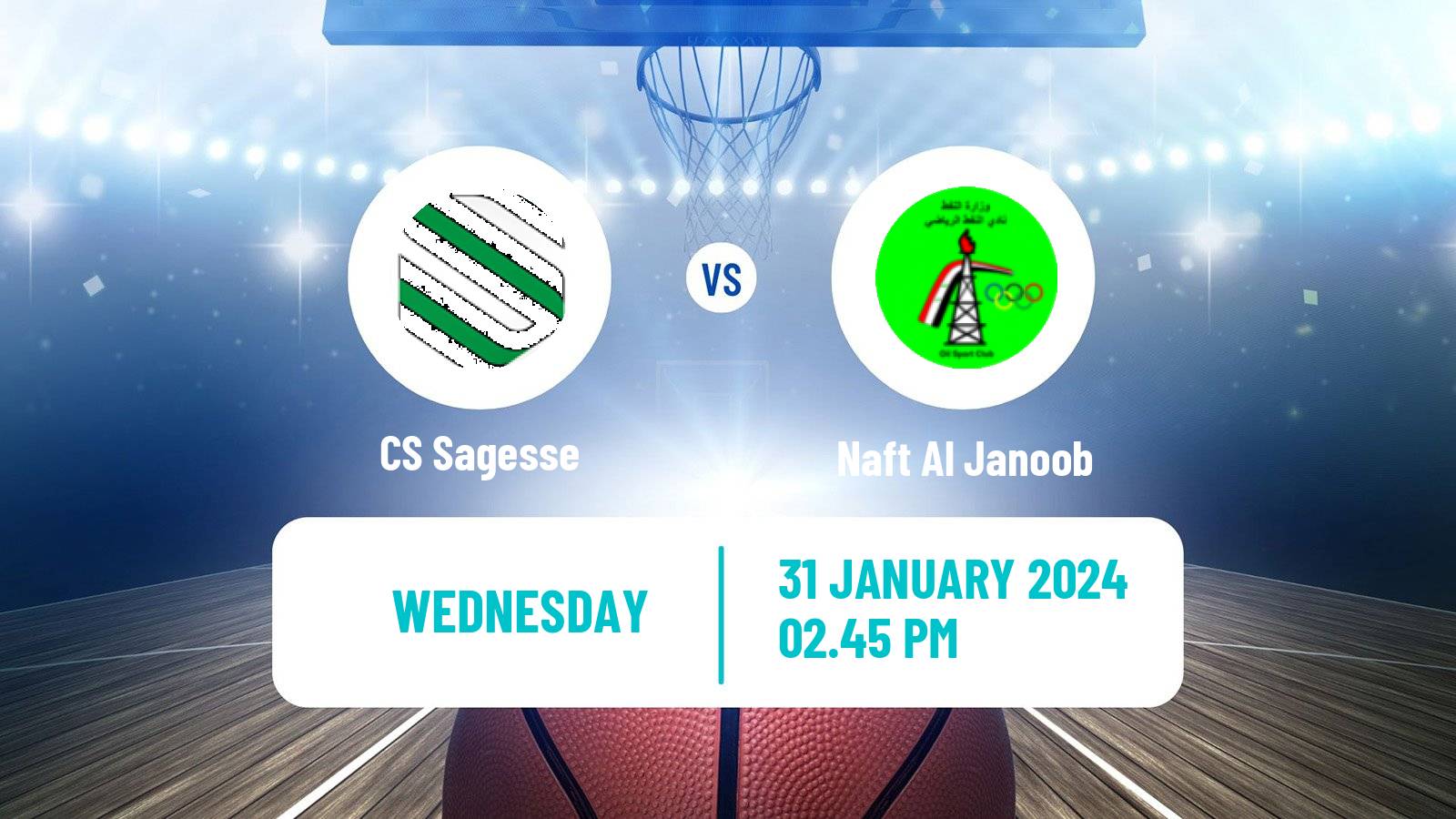 Basketball WASL Basketball Sagesse - Naft Al Janoob