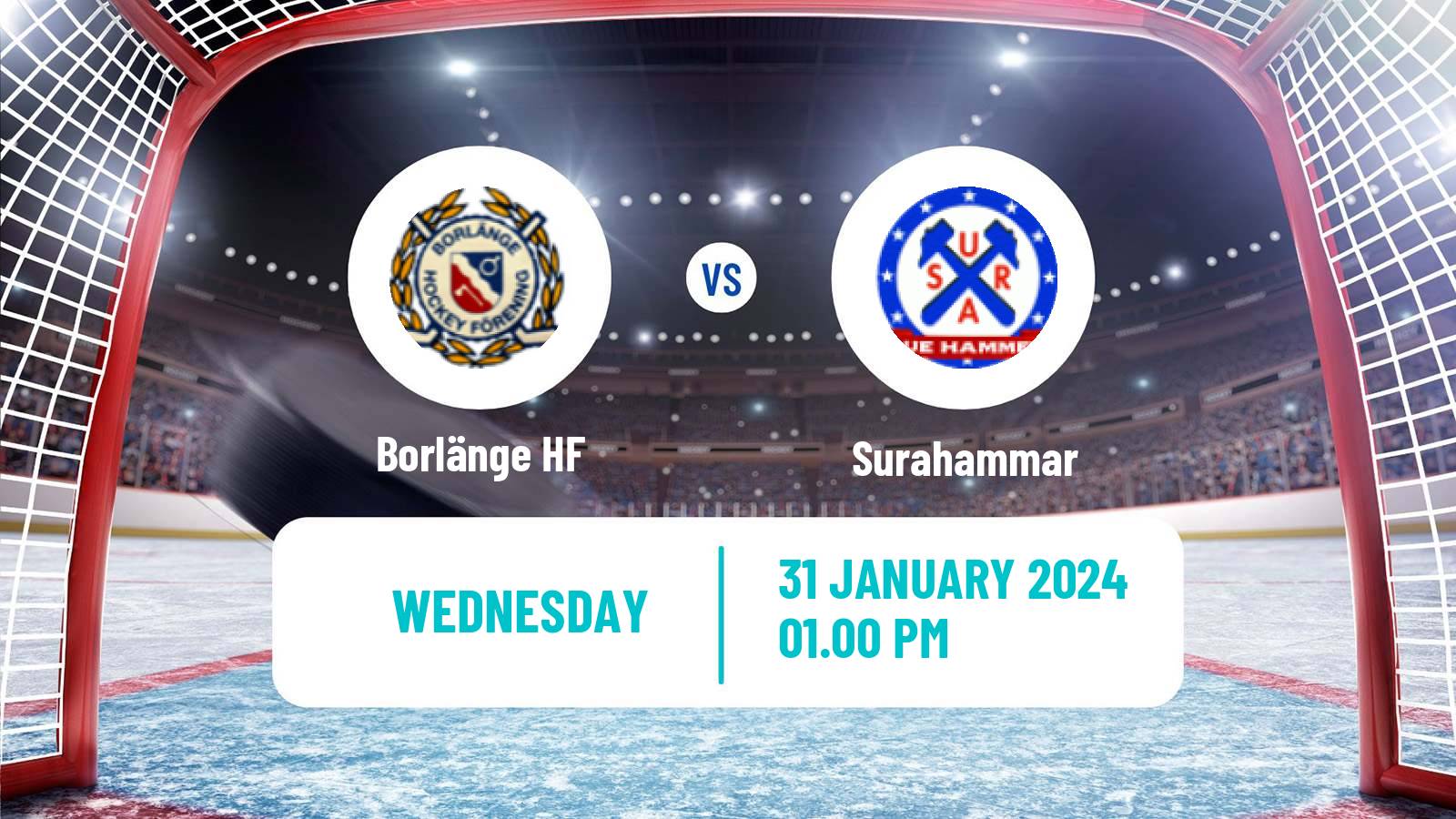 Hockey Swedish HockeyEttan Norra Var Borlänge - Surahammar
