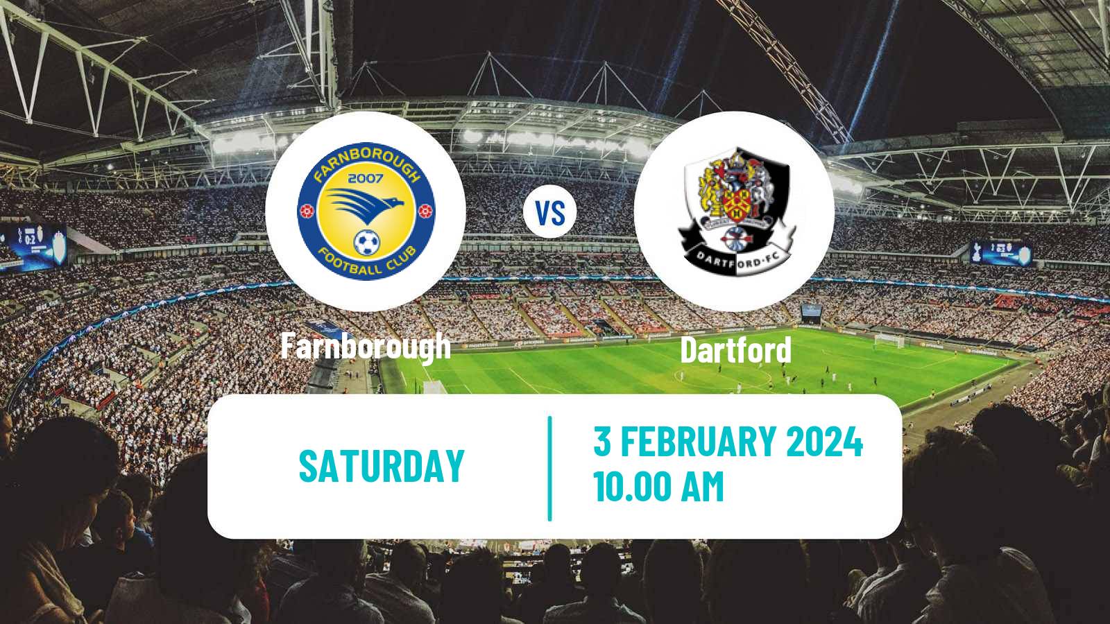 Soccer English National League South Farnborough - Dartford