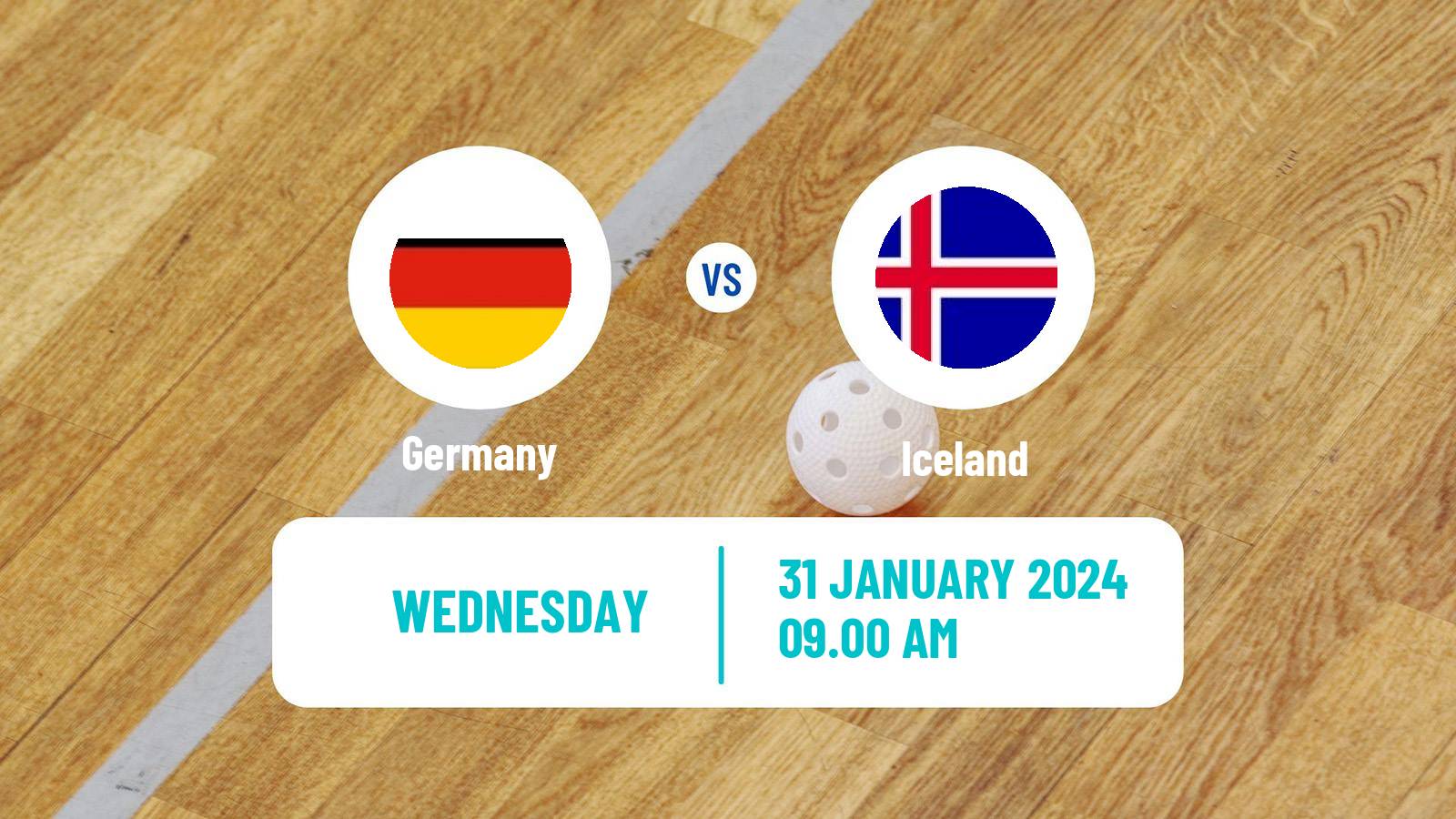 Floorball World Championship Floorball Germany - Iceland