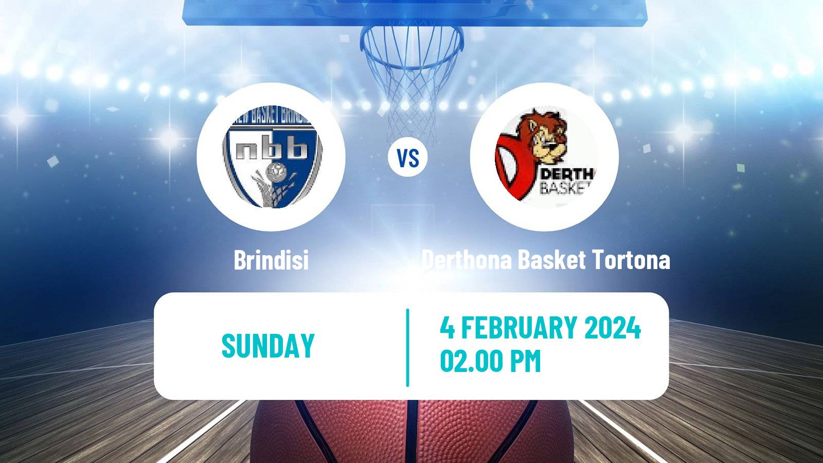 Basketball Italian Lega A Basketball Brindisi - Derthona Basket Tortona