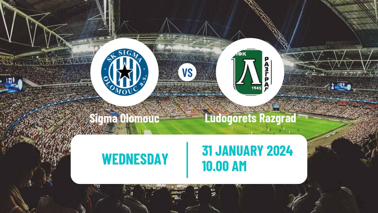 Soccer Club Friendly Sigma Olomouc - Ludogorets Razgrad