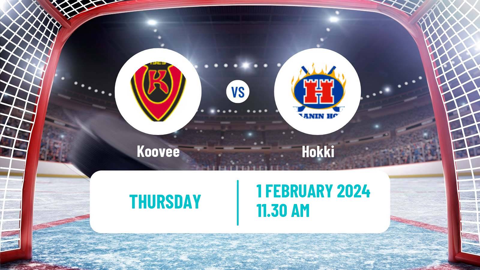 Hockey Finnish Mestis Koovee - Hokki