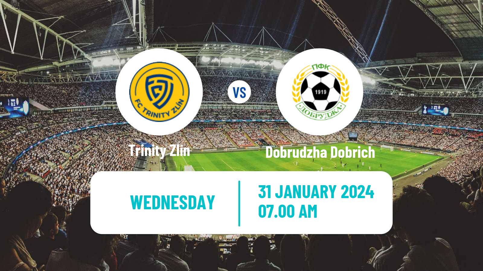 Soccer Club Friendly Zlín - Dobrudzha Dobrich