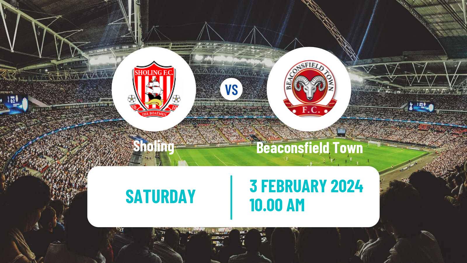 Soccer English Southern League South Division Sholing - Beaconsfield Town