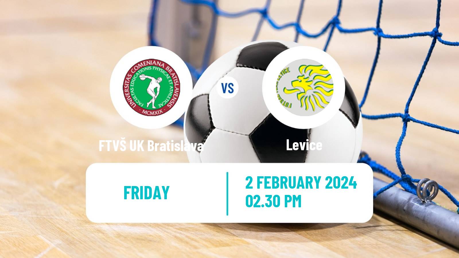 Futsal Slovak Extraliga Futsal FTVŠ UK Bratislava - Levice