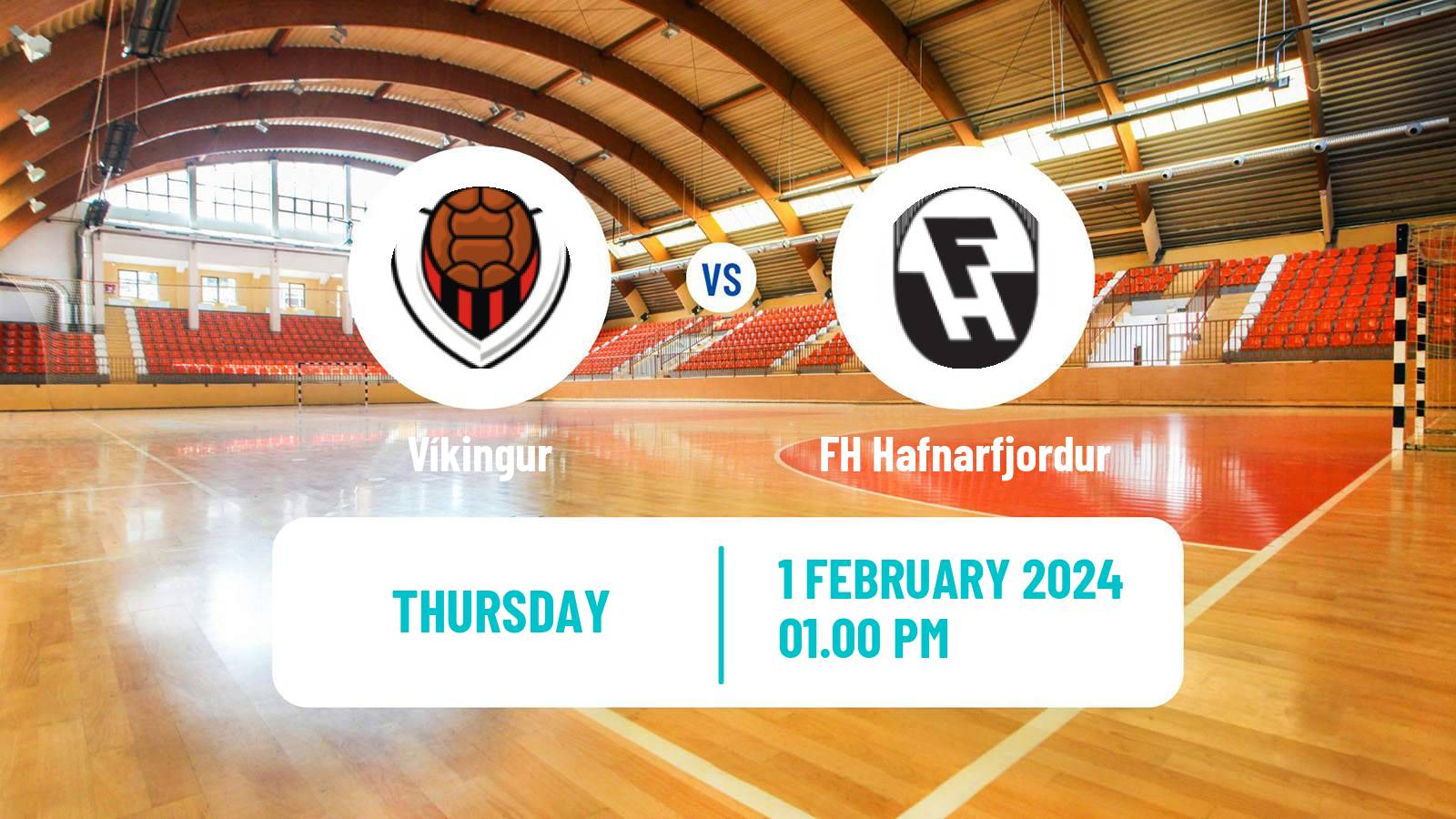 Handball Icelandic Olis Deildin Víkingur - FH Hafnarfjordur