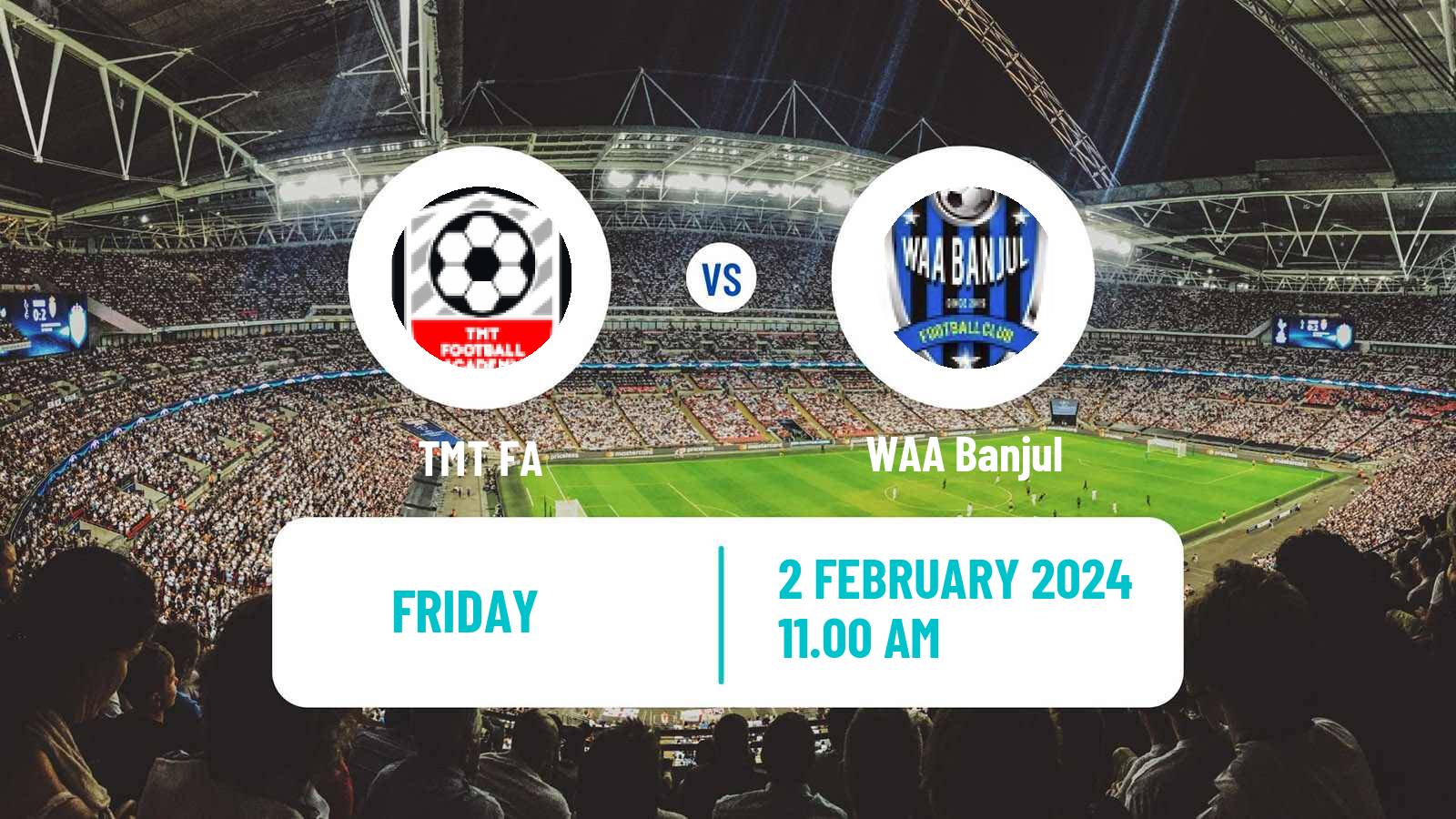 Soccer Gambian GFA League TMT - WAA Banjul