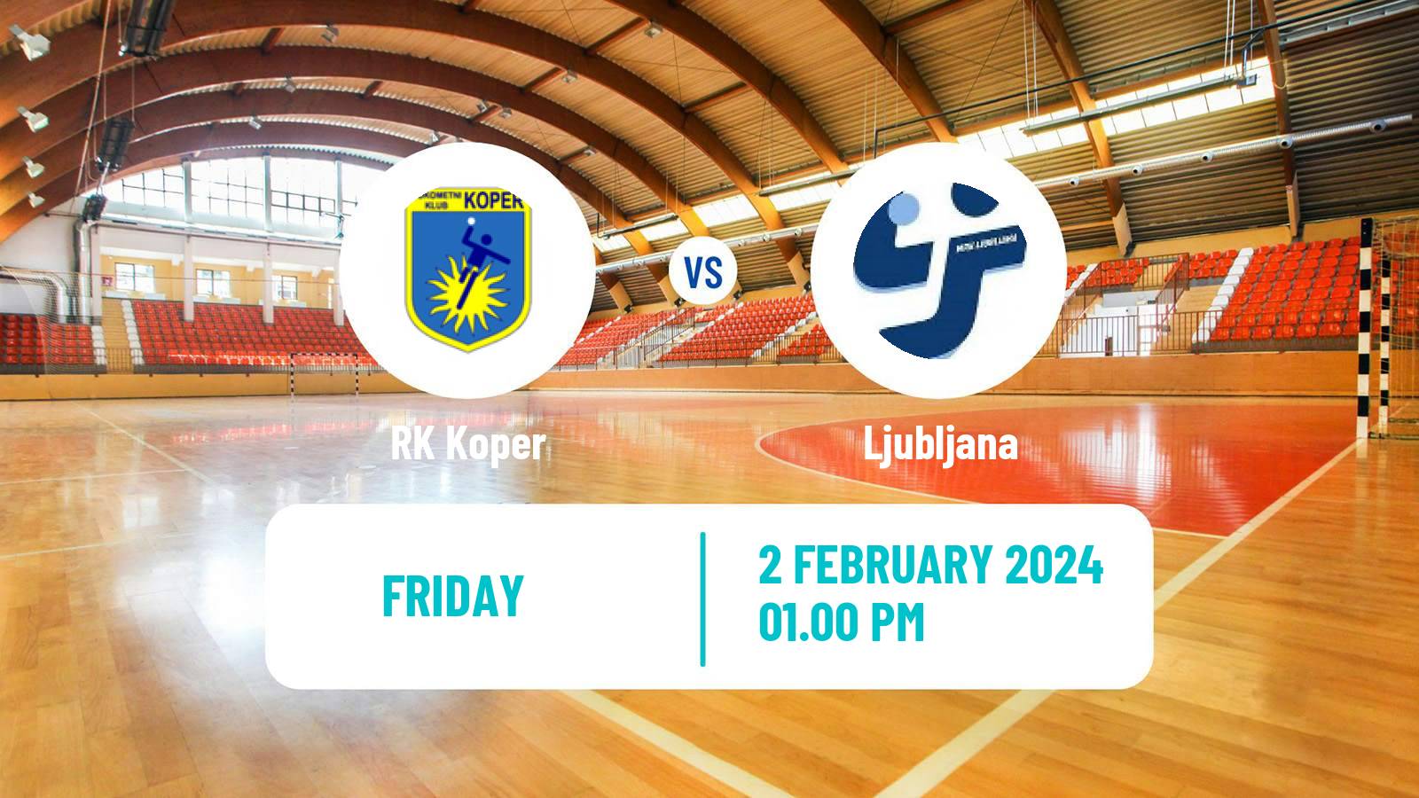Handball Slovenian 1 NLB Liga Handball RK Koper - Ljubljana