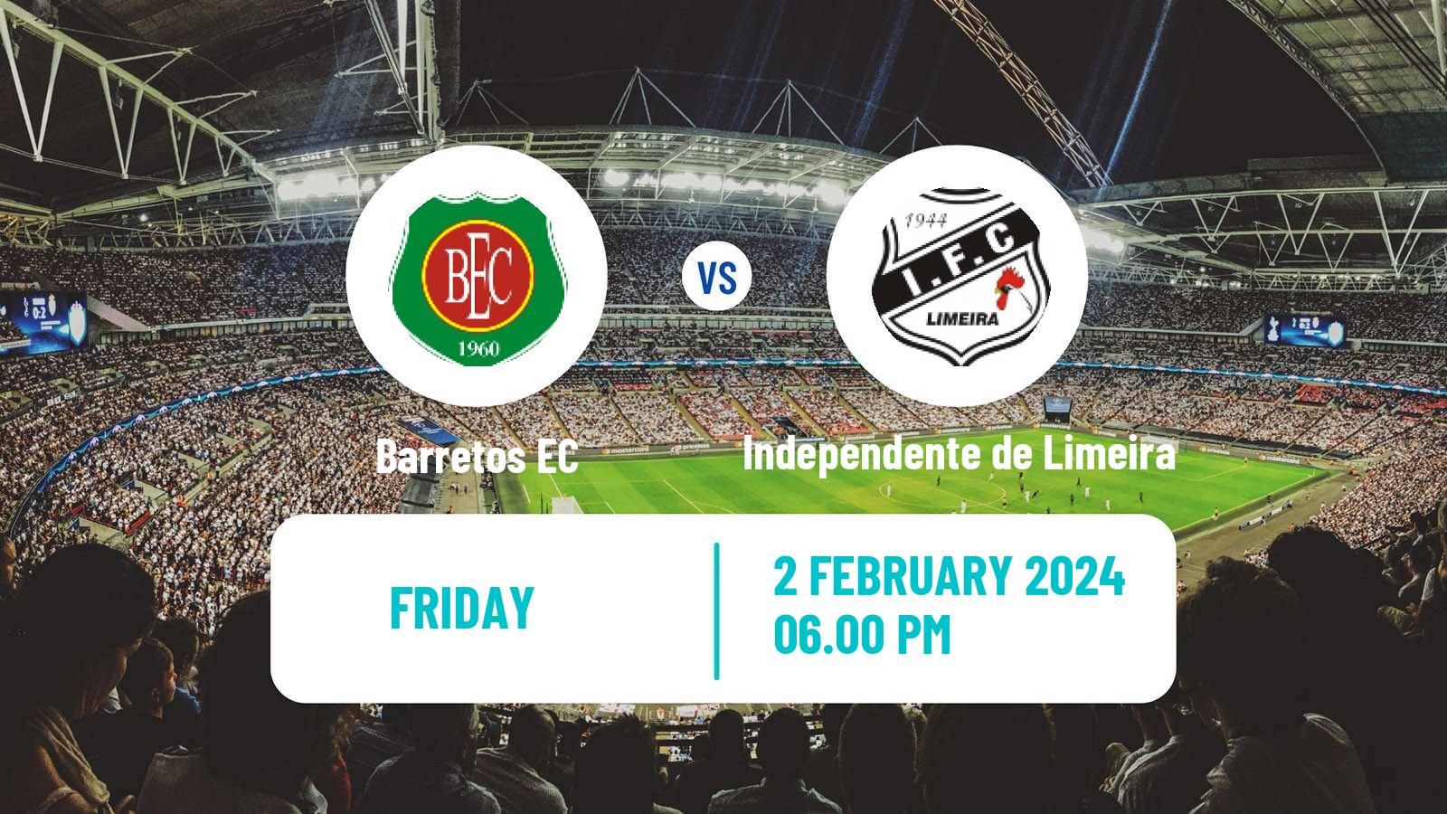 Soccer Brazilian Campeonato Paulista A4 Barretos - Independente de Limeira