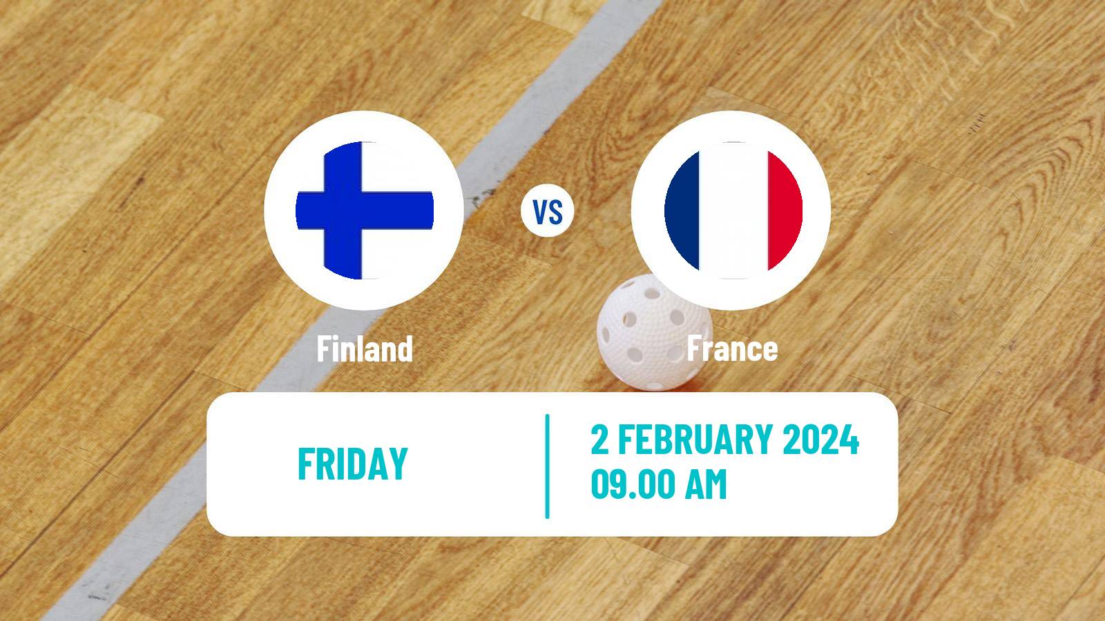 Floorball World Championship Floorball Finland - France