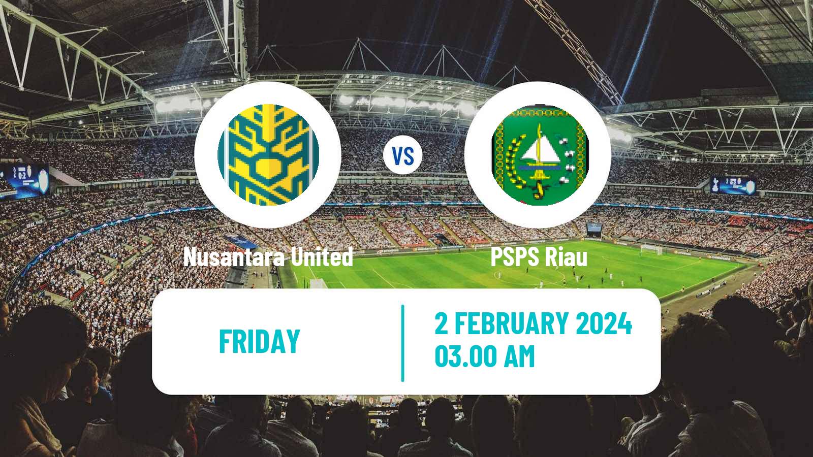 Soccer Indonesian Liga 2 Nusantara United - PSPS Riau