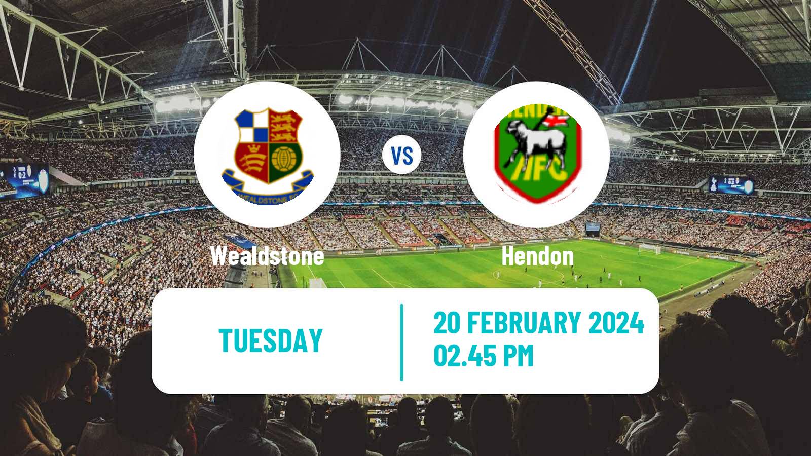 Soccer English FA Trophy Wealdstone - Hendon