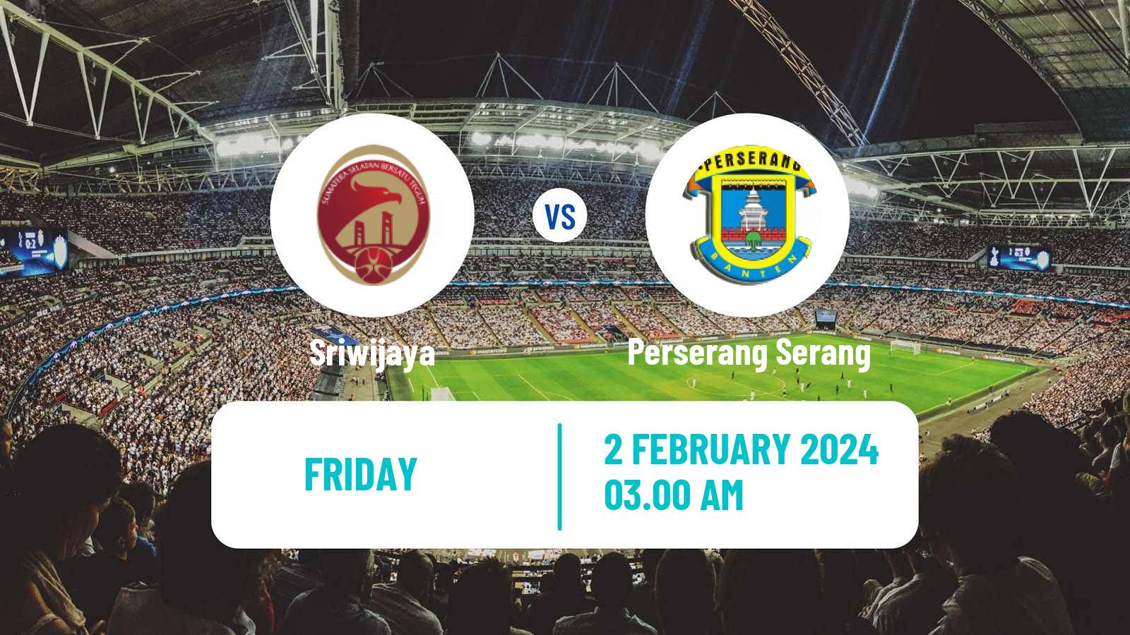 Soccer Indonesian Liga 2 Sriwijaya - Perserang Serang