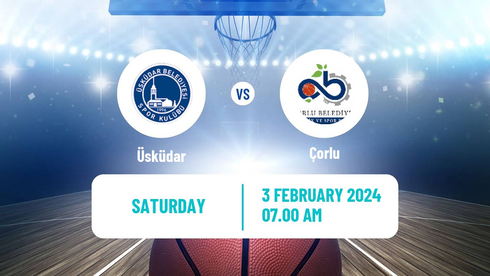 Basketball Turkish TB2L Üsküdar - Çorlu