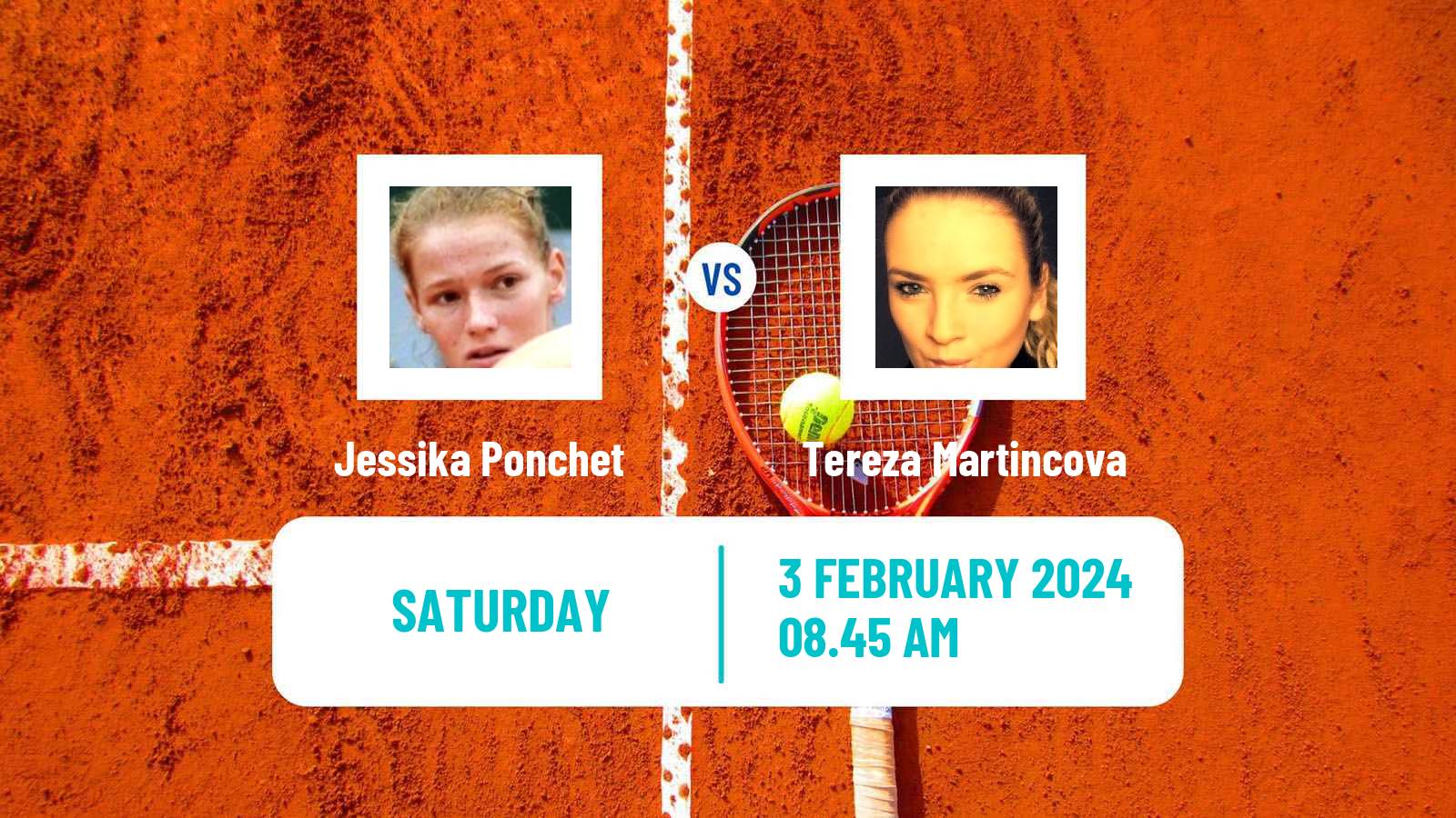 Tennis ITF W75 Andrezieux Boutheon Women Jessika Ponchet - Tereza Martincova