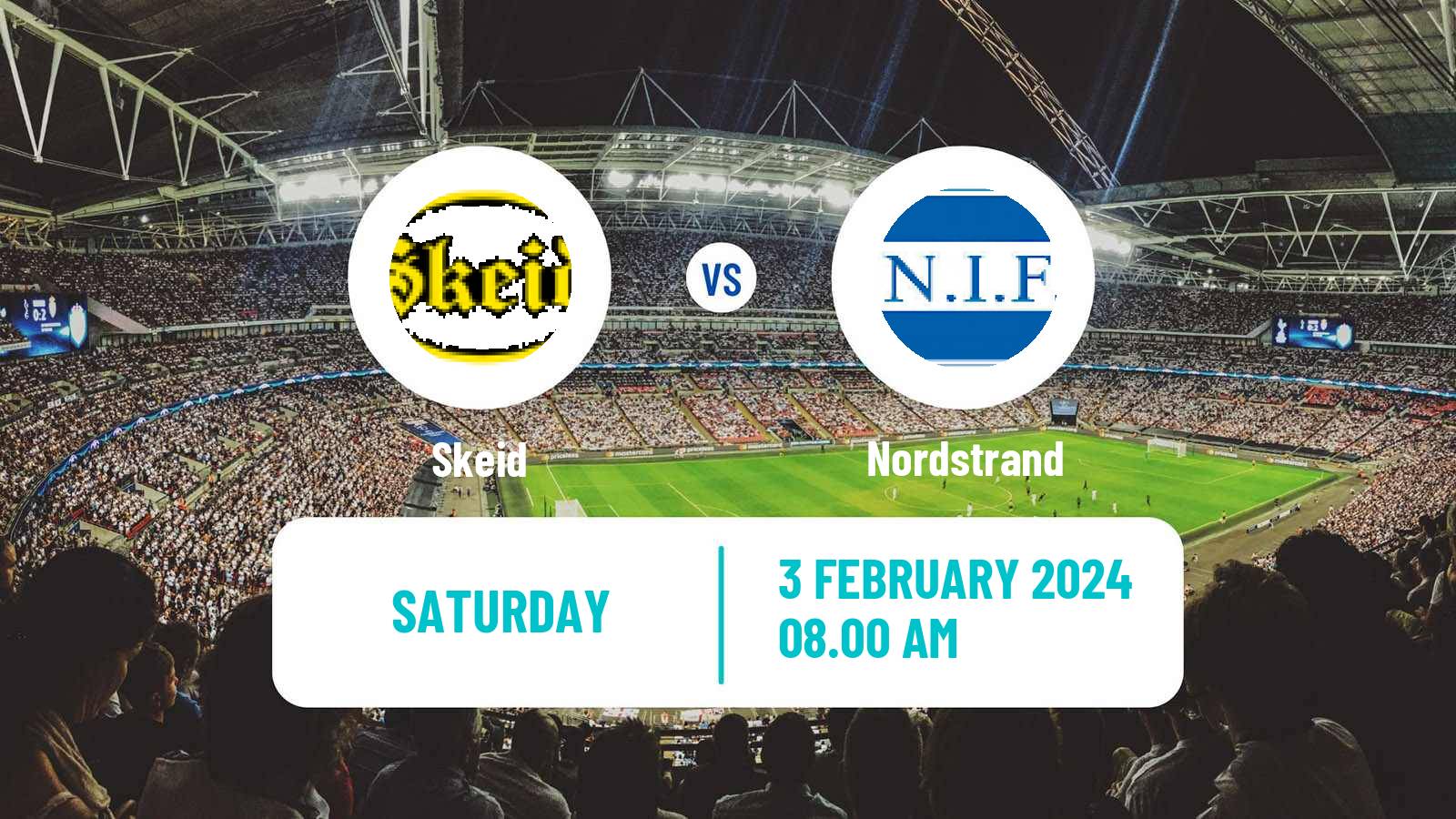 Soccer Norwegian OBOS Supercup Skeid - Nordstrand