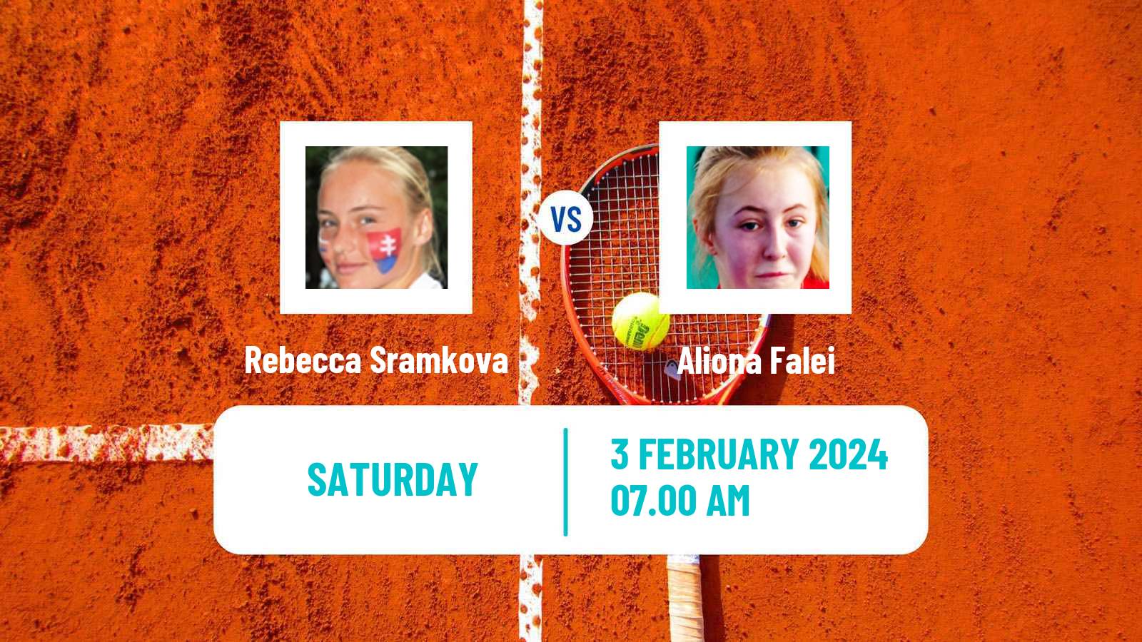 Tennis ITF W50 Porto Women Rebecca Sramkova - Aliona Falei