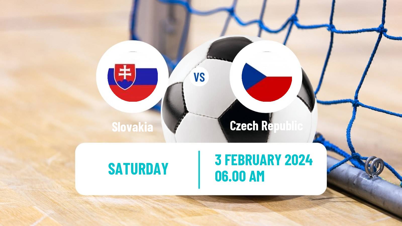 Futsal Friendly International Futsal Slovakia - Czech Republic