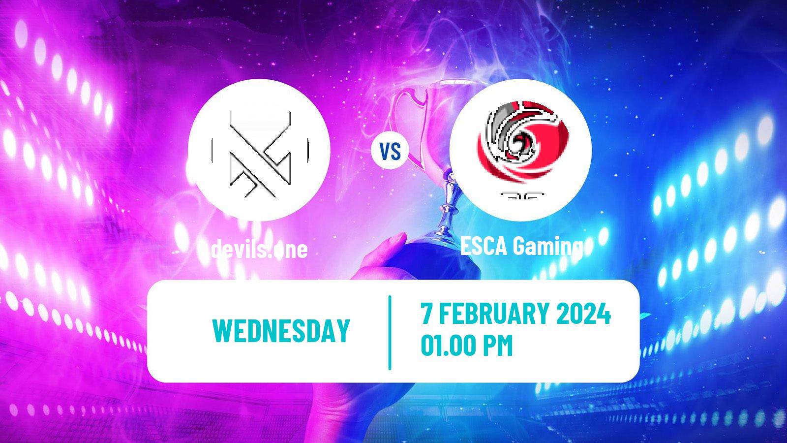 Esports League Of Legends Ultraliga devils.one - ESCA Gaming