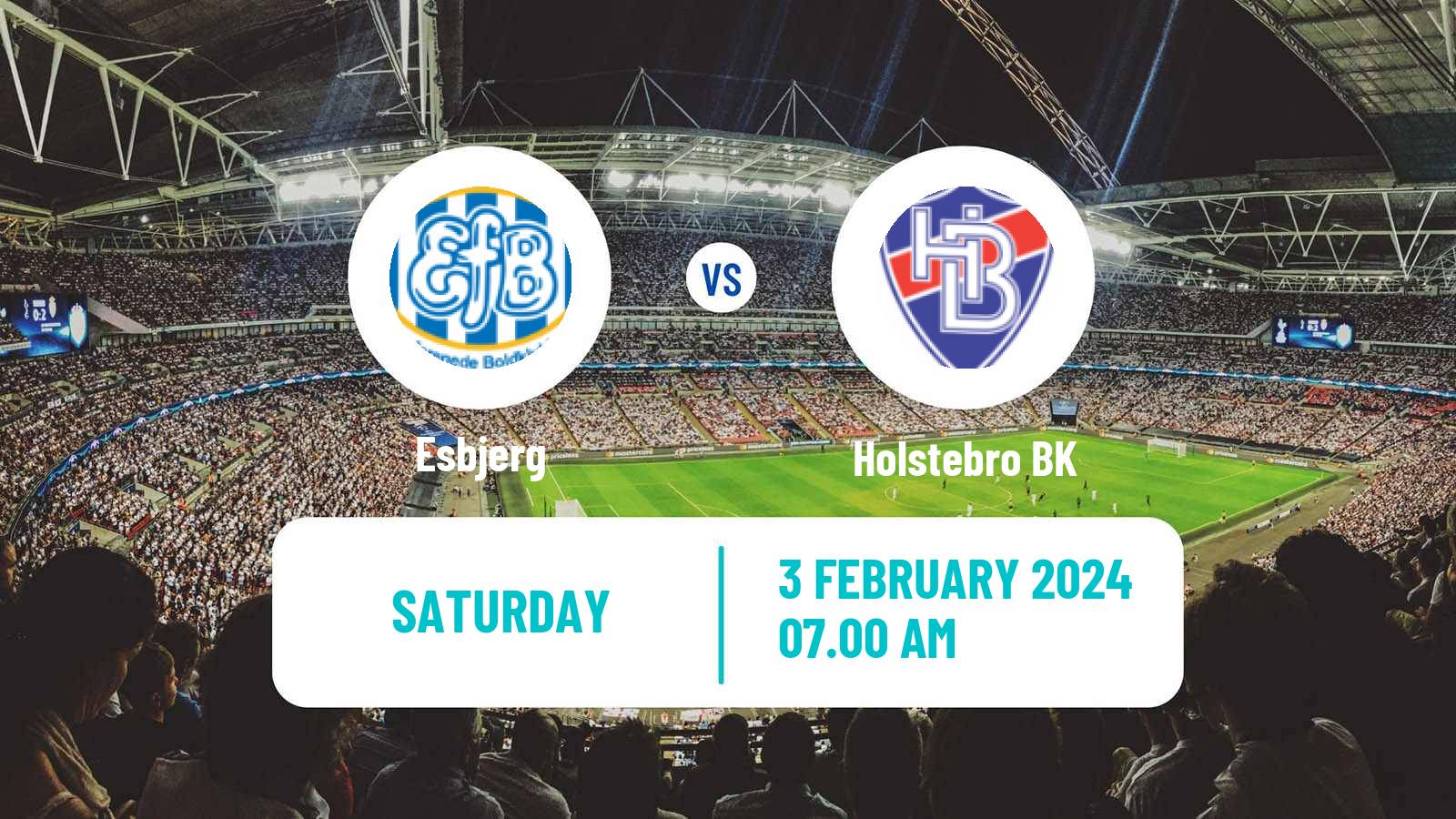 Soccer Club Friendly Esbjerg - Holstebro