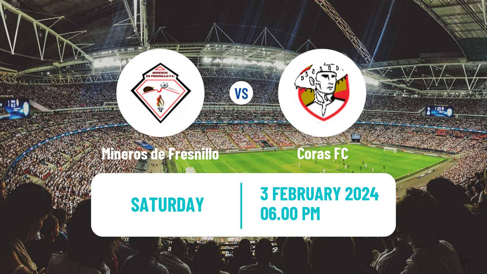 Football Mexican Liga Premier Serie A Mineros de Fresnillo - Coras