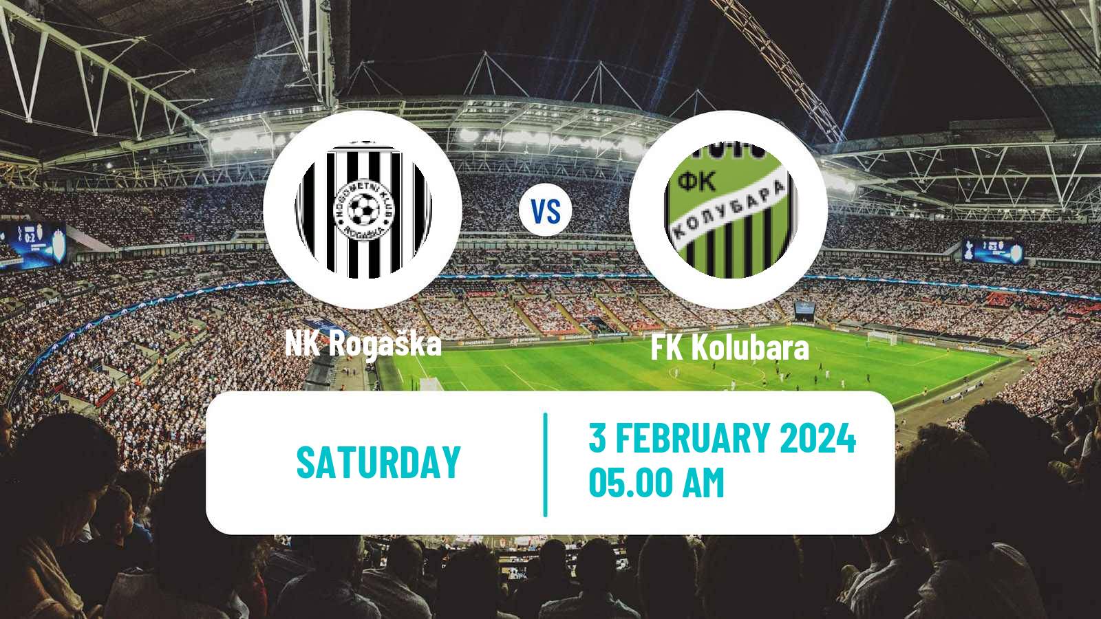 Football Club Friendly Rogaška - Kolubara