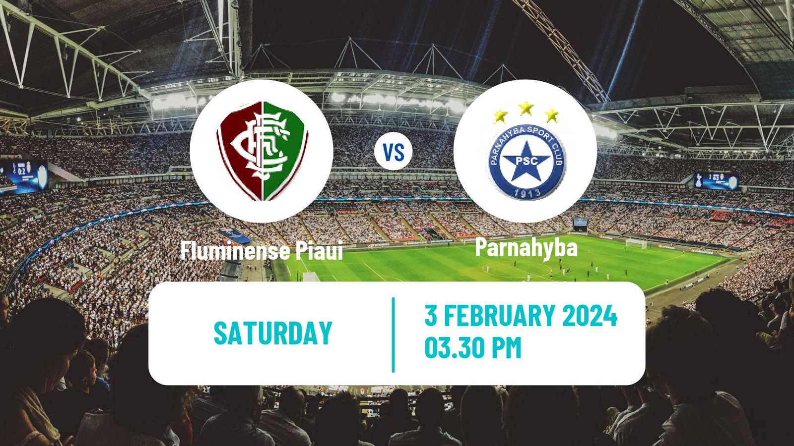 Soccer Brazilian Campeonato Piauiense Fluminense Piaui - Parnahyba
