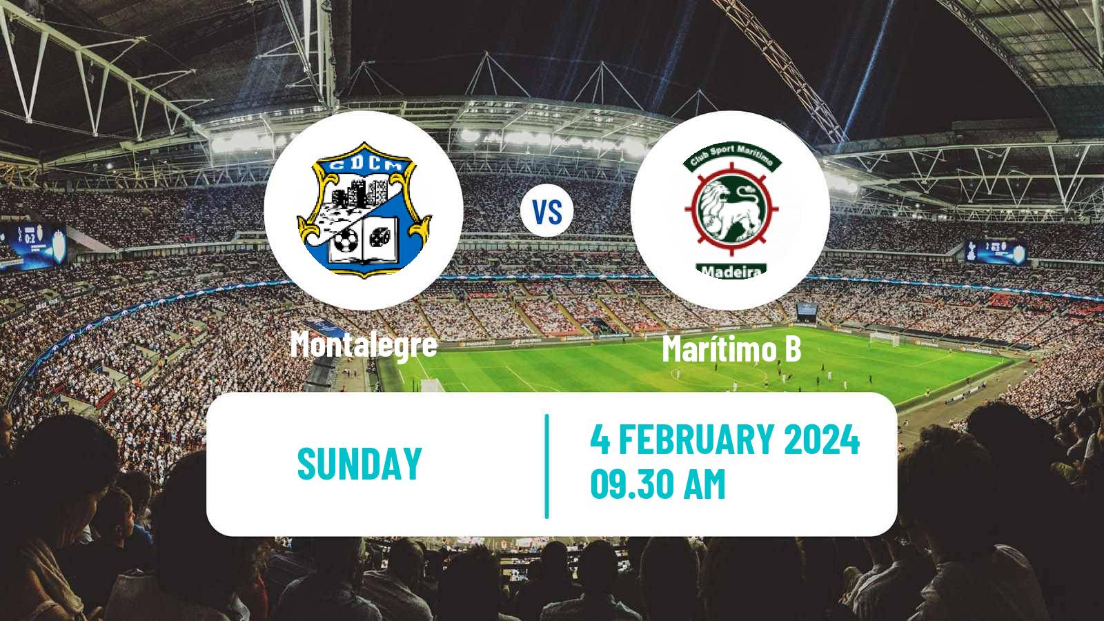 Soccer Campeonato de Portugal - Group A  Montalegre - Marítimo B