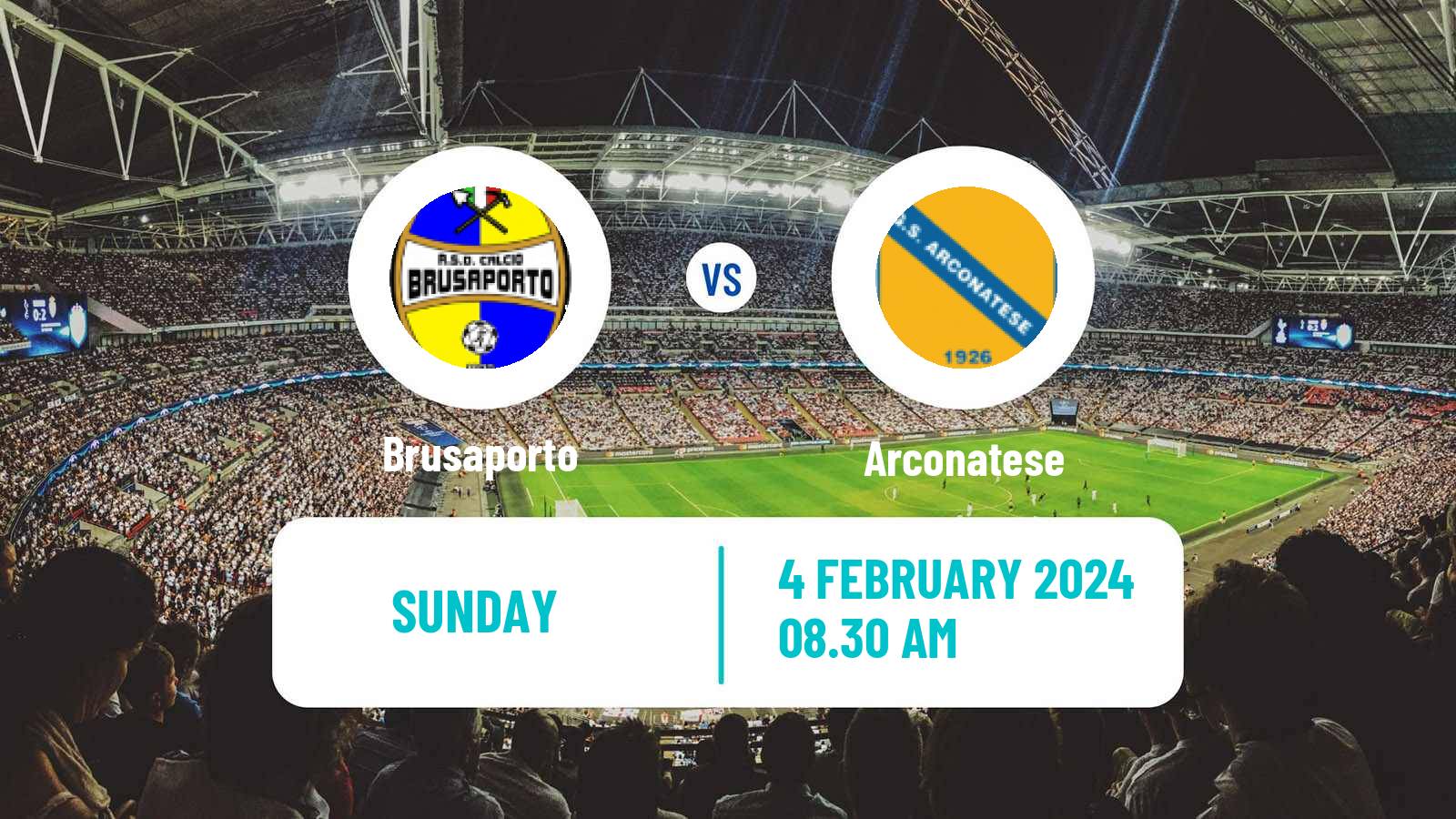 Soccer Italian Serie D - Group B Brusaporto - Arconatese