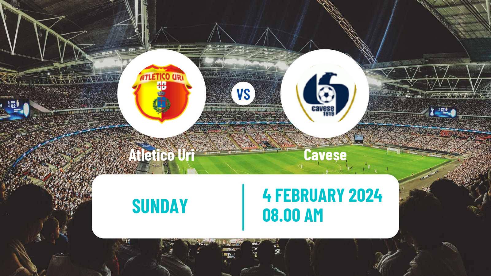 Soccer Italian Serie D - Group G Atletico Uri - Cavese