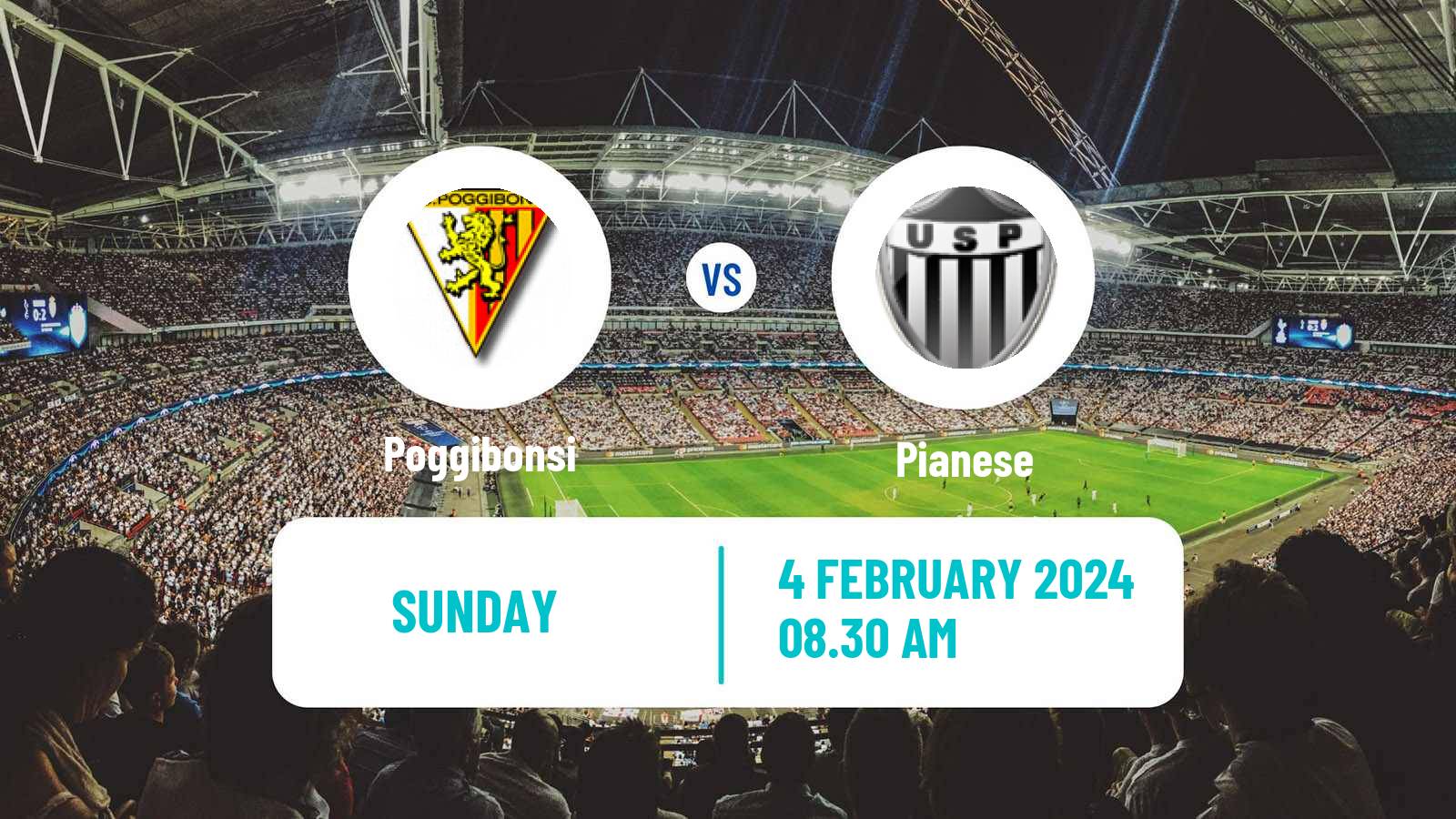 Soccer Italian Serie D - Group E Poggibonsi - Pianese