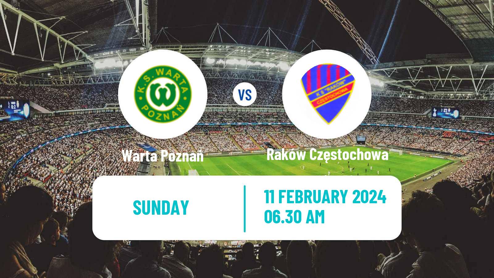 Soccer Polish Ekstraklasa Warta Poznań - Raków Częstochowa
