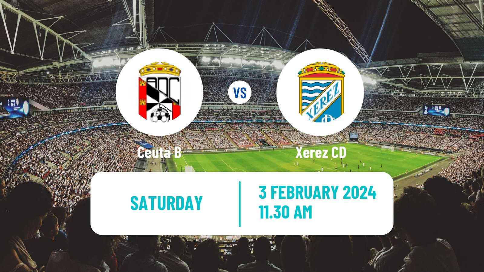 Soccer Spanish Tercera RFEF - Group 10 Ceuta B - Xerez CD