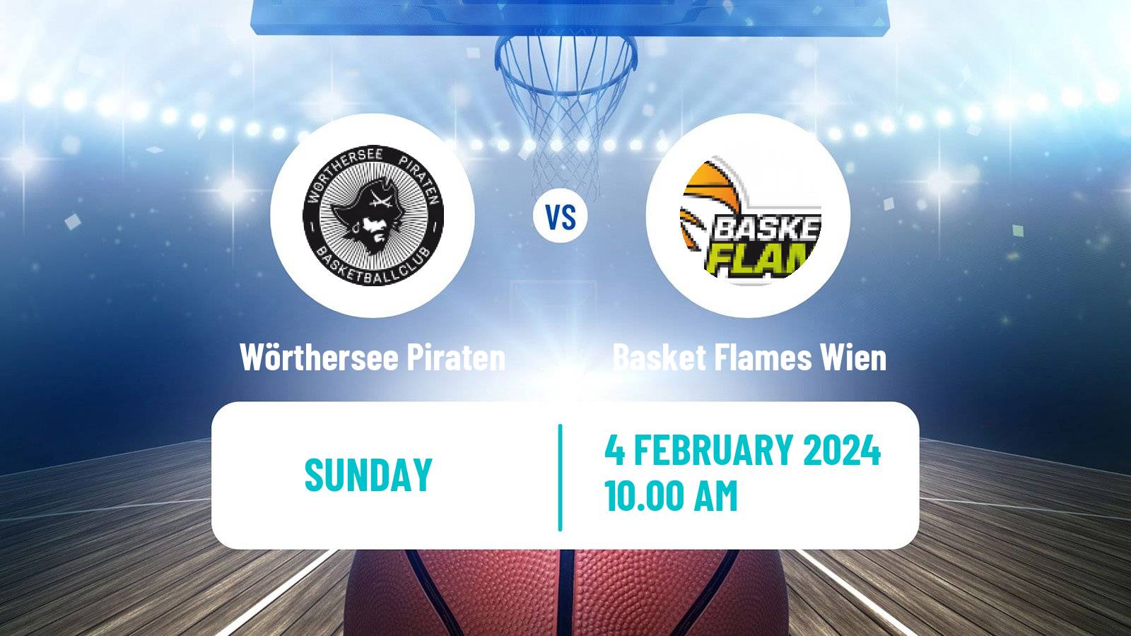 Basketball Austrian Zweite Liga Basketball Wörthersee Piraten - Basket Flames Wien